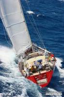 DP Yachts Ltd's CNB Briand 76, Lilla, skippered by Simon de Pietro. Photo: RORC/Tim Wright