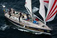 Amanda Hartley's Swan 56 Clem. Photo: Rolex/Carlo Borlenghi