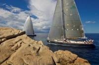 Michael Cotter's RP 78, Whisper, at the 2010 Maxi Yacht Rolex Cup. Photo: Rolex/Carlo Borlenghi
