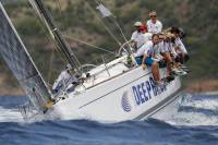 Peter Rutter and Deep Blue Racing's Quokka 8, skippered by Bernie Evan-Wong Photo: Paul Wyeth/pwpictures.com