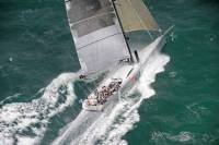 Mike Slade's Farr100 ICAP Leopard during the Sevenstar Round Britain & Ireland Race - photo RORC/Rick Tomlinson