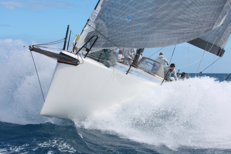 Prospector on day one of the RORC Caribbean 600. Photo: RORC/Tim Wright photoaction.com