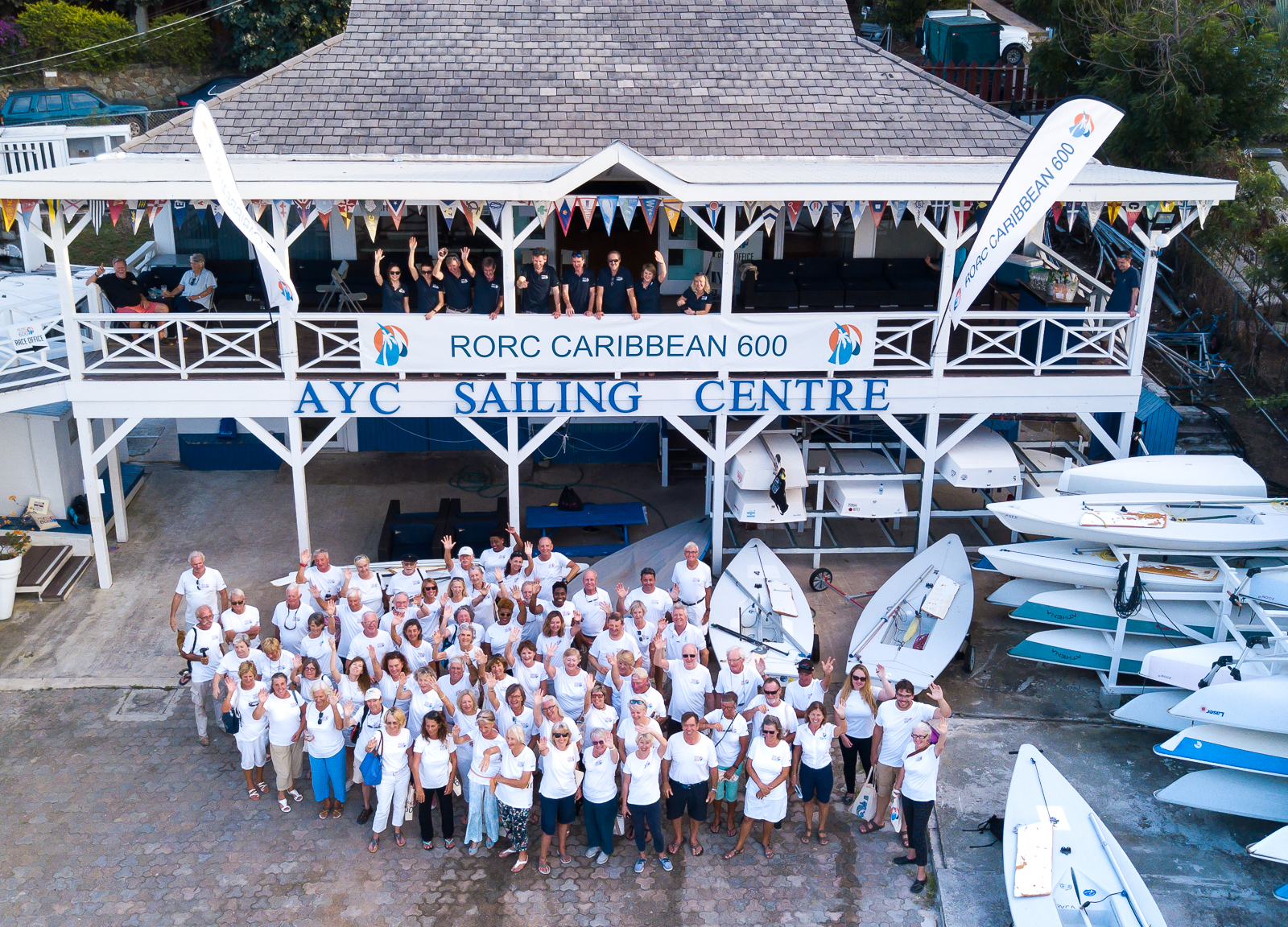 Over 80 volunteers help with all aspects of the race © RORC/Arthur Daniel