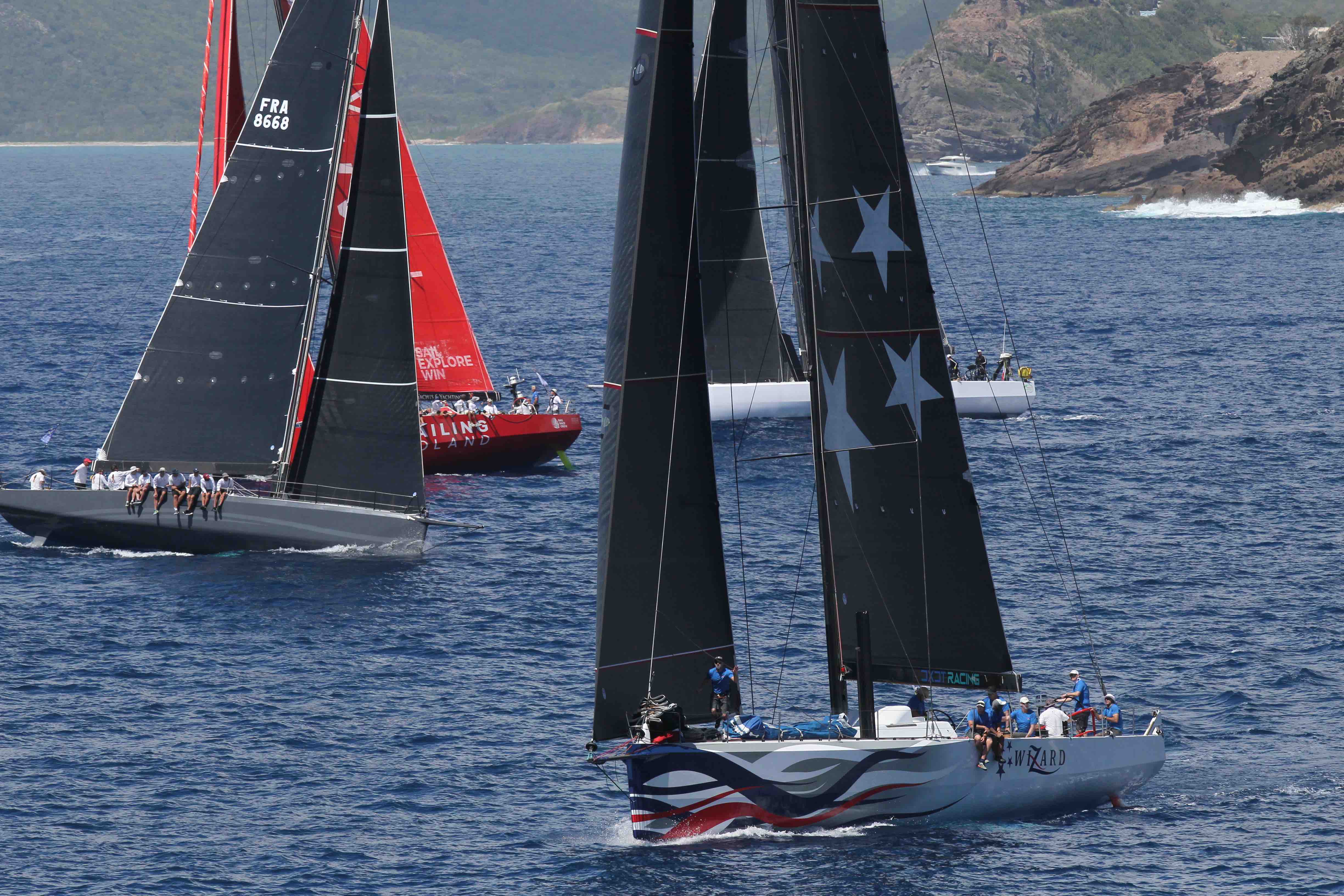 A competitive start for IRC Zero in the 2020 RORC Caribbean 600  © Tim Wight / photoaction.com 