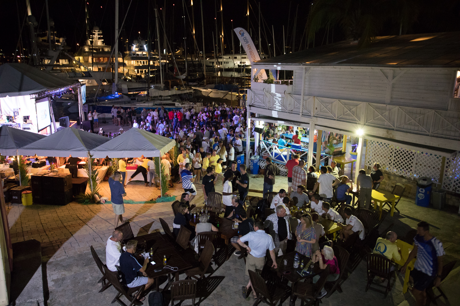 The RORC Caribbean 600 Welcome Party went with a swing © RORC/Arthur Daniel