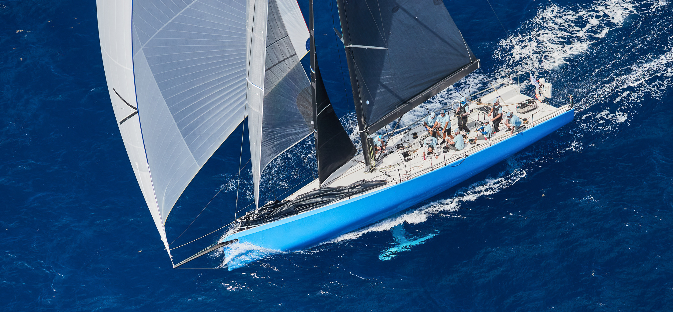 The overall winner of the 13th edition of the RORC Caribbean 600 is Christopher Sheahan’s Pac52 Warrior One (USA) © Robert Hajduk
