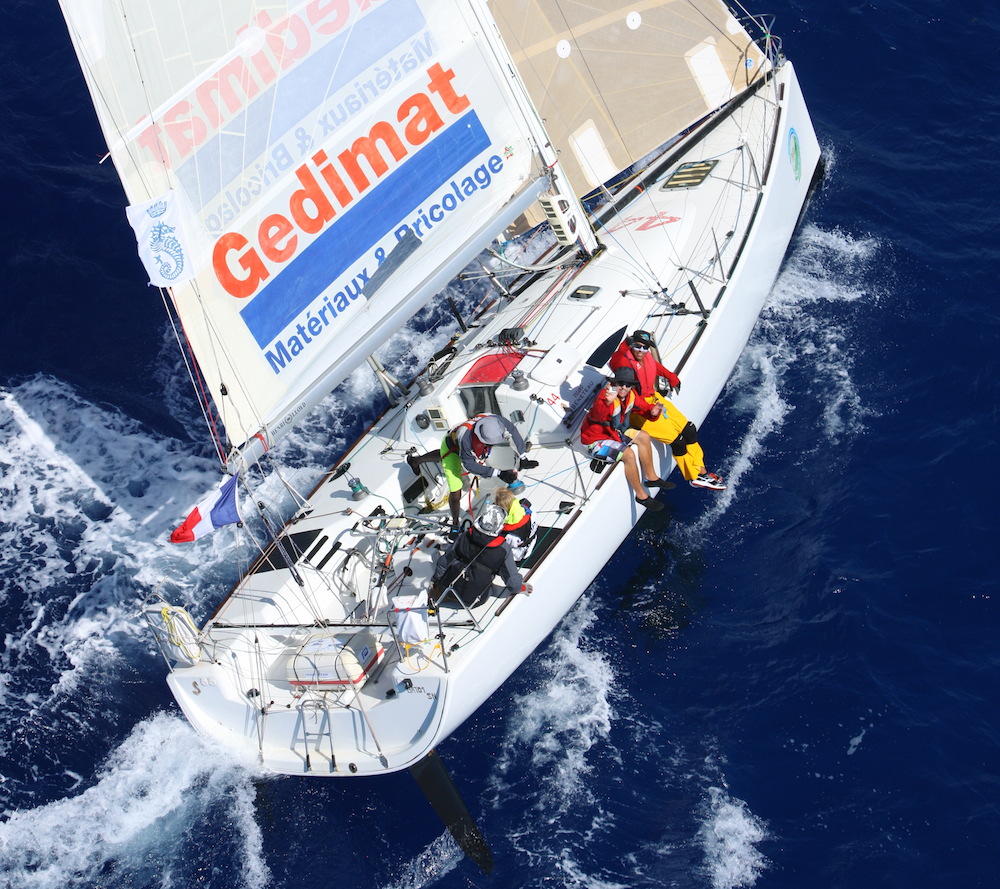 There are four Figaro IIs racing in the RORC Caribbean 600. Credit: RORC/Tim Wright/www.photoaction.com