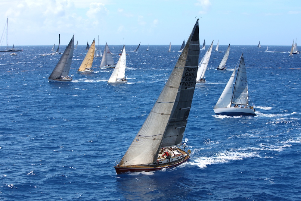 IRC Two and Three start together at the RORC Caribbean 600. Credit: RORC/Tim Wright/www.photoaction.com