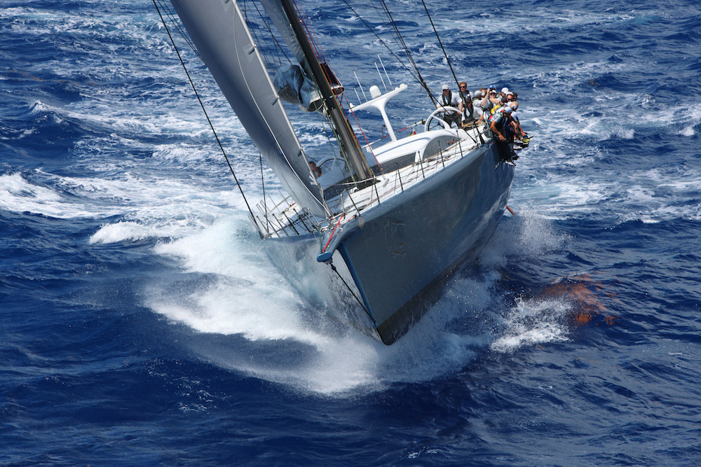 Leopard, skippered by Chris Bake and Team Aqua. Credit: RORC/Tim Wright/www.photoaction.com
