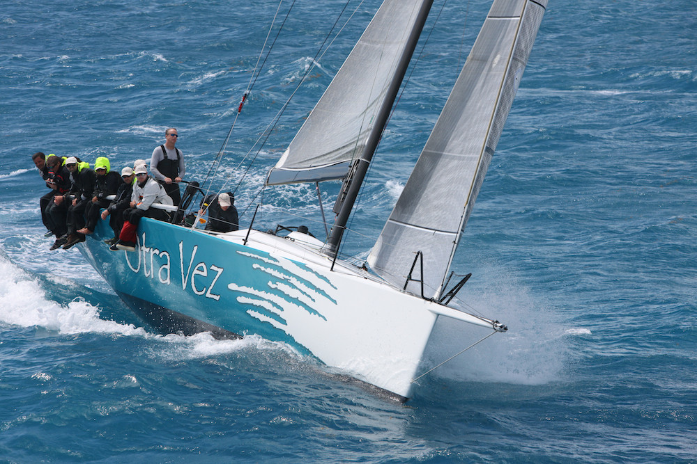 William Coates's Otra Vez, racing in IRC One. Credit: RORC/Tim Wright/www.photoaction.com