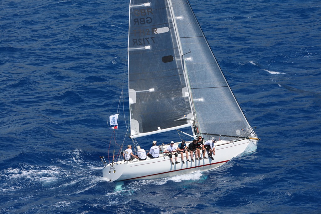 Peter Scholfield's HOD 35, Zarafa, sailed by Capt Henry Foster. Credit: RORC/Tim Wright/www.photoaction.com