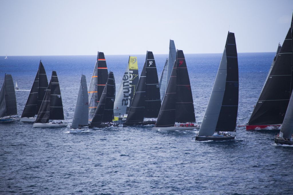 The IRC Zero and IRC Canting Keel fleet made an impression at the start of the RORC Caribbean 600 - Credit: RORC/Emma Louise Wyn Jones