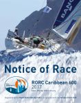 2017 RORC Caribbean 600 Notice of Race