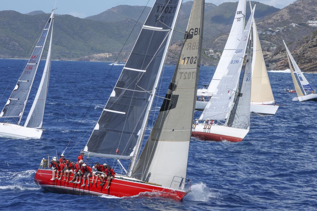 Ross Applebey's Scarlet Oyster leads IRC Two © RORC/Tim Wright