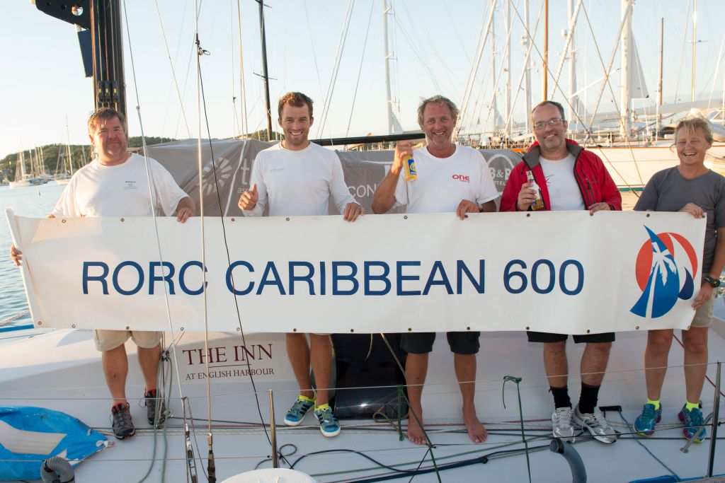 Class40 winner by just 33 minutes, Peter Harding's Ph-orty © RORC/Ted Martin