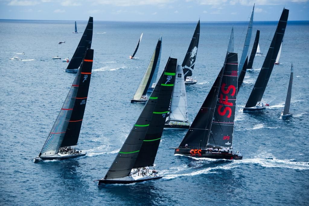 A spectacular start in Antigua is expected on Monday 19th February as the record-breaking fleet of 88 boats sets off on the 10th edition of the RORC Caribbean 600 © ELWJ Photography