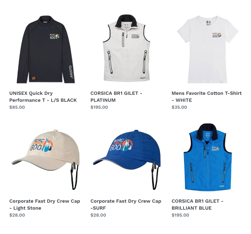 2019 RORC Caribbean 600 - Musto Clothing Shop