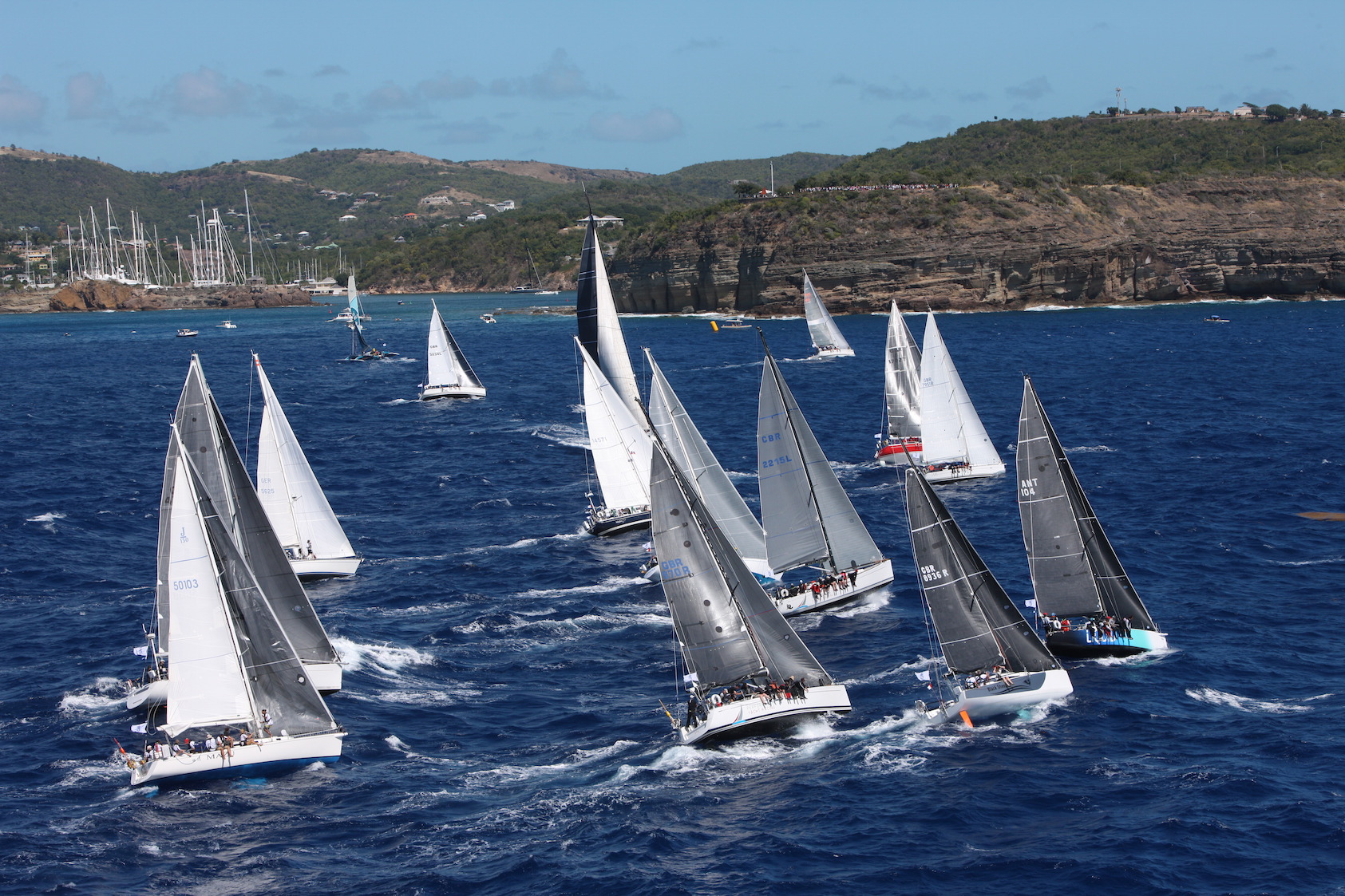 Competitors will have to wait until 21 February 2022 to take part in the Caribbean's only offshore race - the RORC Caribbean 600 - after the RORC announced the cancellation of the 13th edition due to the pandemic © Tim Wright/Photoaction.com
