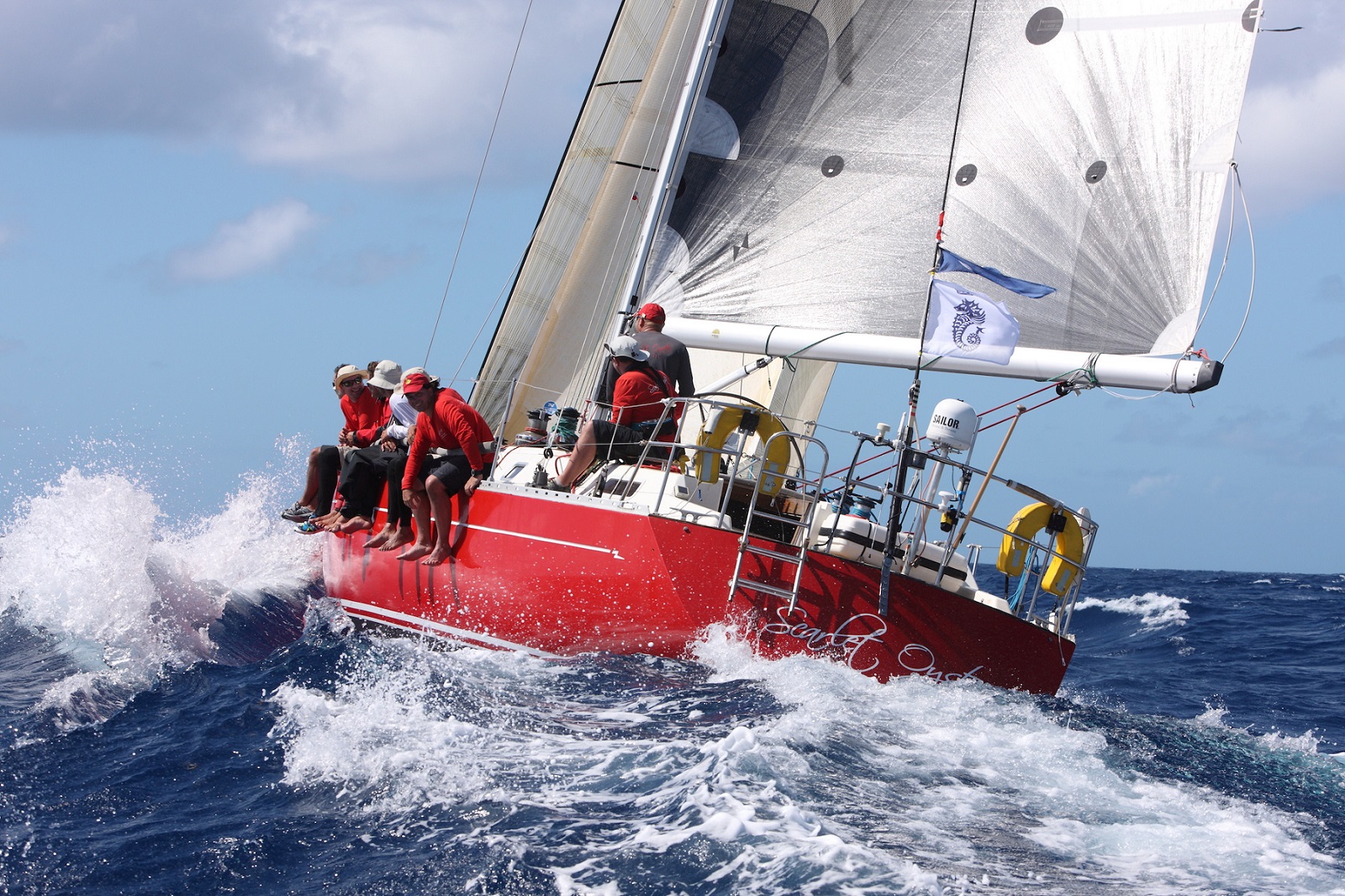 Ross Applebey will be competing in his 9th RORC Caribbean 600 with his Oyster 48 Scarlet Oyster © Tim Wright/Photoaction.com 