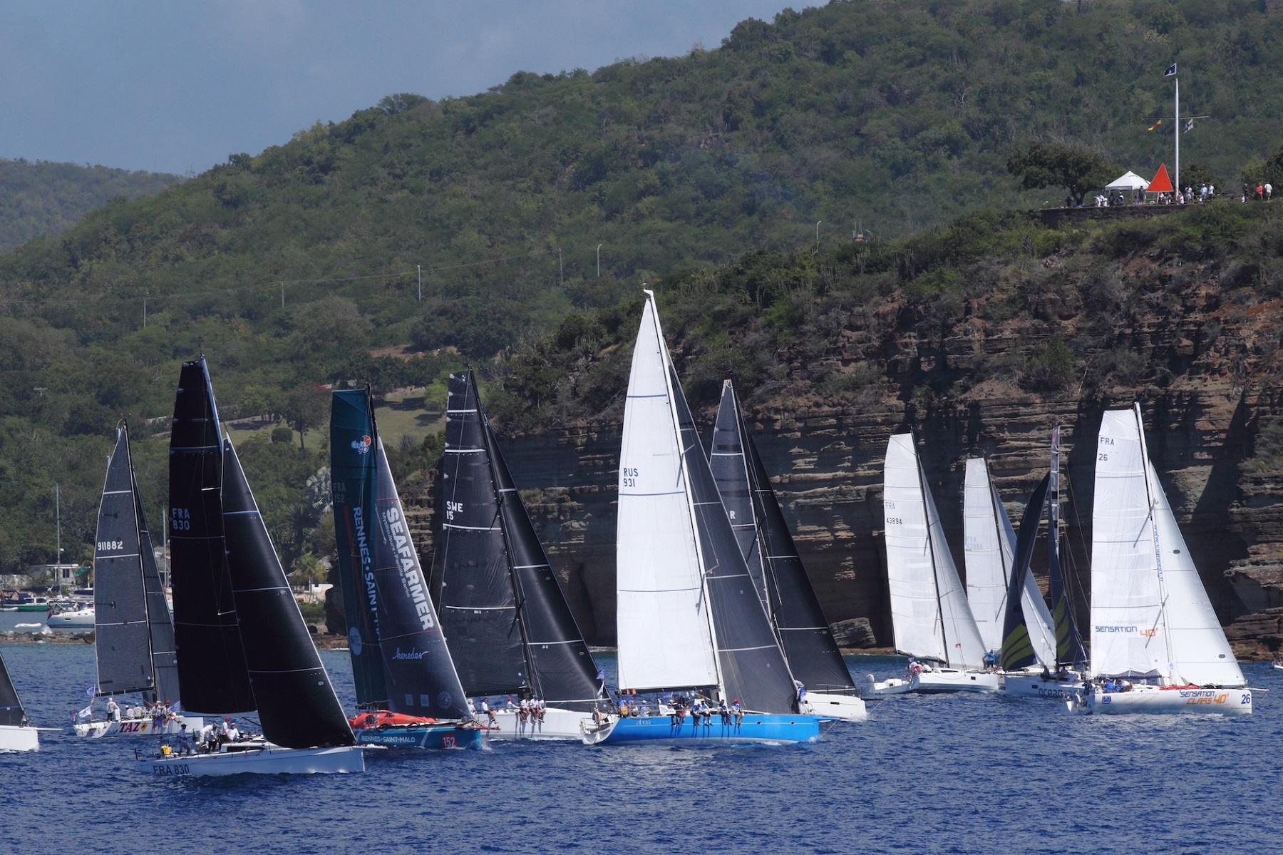 The entry list for the 2022 RORC Caribbean 600 is in good shape ahead of the start of the 600nm race from Antigua in February  © Tim Wright/Photoaction.com