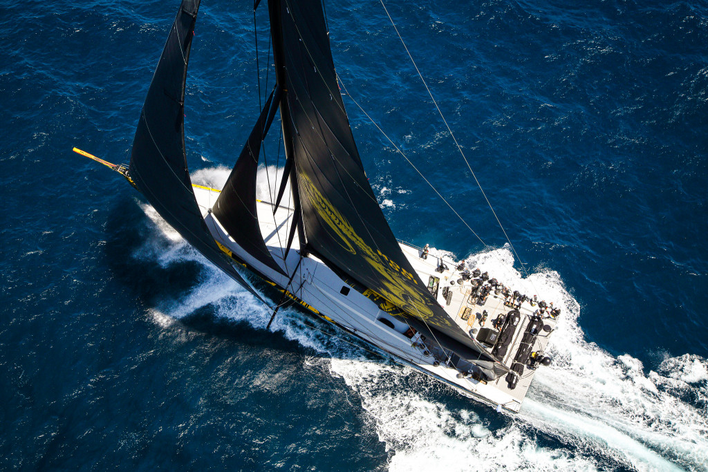 Dmitry Rybolovlev's Skorpios in the 2022 RORC Caribbean 600 Race. Photo: RORC/Tim Wright