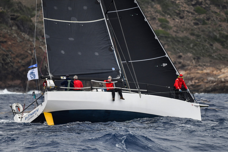 Peter McWhinnie’s JPK 1080 In Theory (USA) still leads IRC Two after IRC time correction © Tim Wright/Photoaction.com