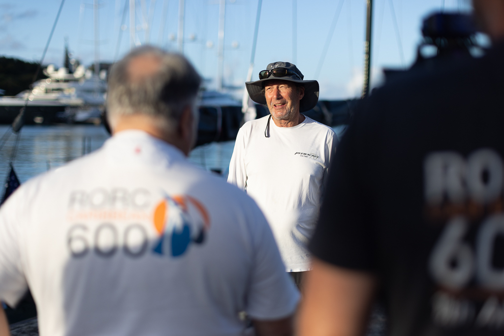 Peter Isler - navigator on Volvo 70 Pyewacket 70 © Arthur Daniel/RORC