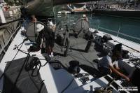 Ran crew preparing the boat for the start of the 2012 RC600