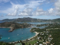 A view over English and Falmouth Harbours, Antigua